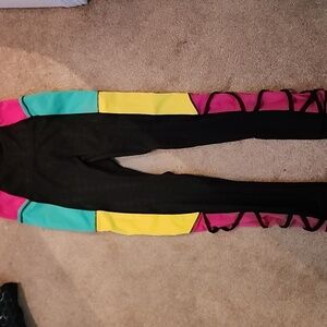 Crowned Athletics Pumpkin Queen Leggings Medium